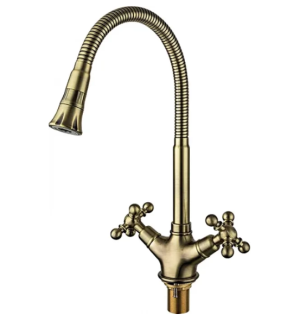 Смеситель для кухни Gappo G4089-4 бронза